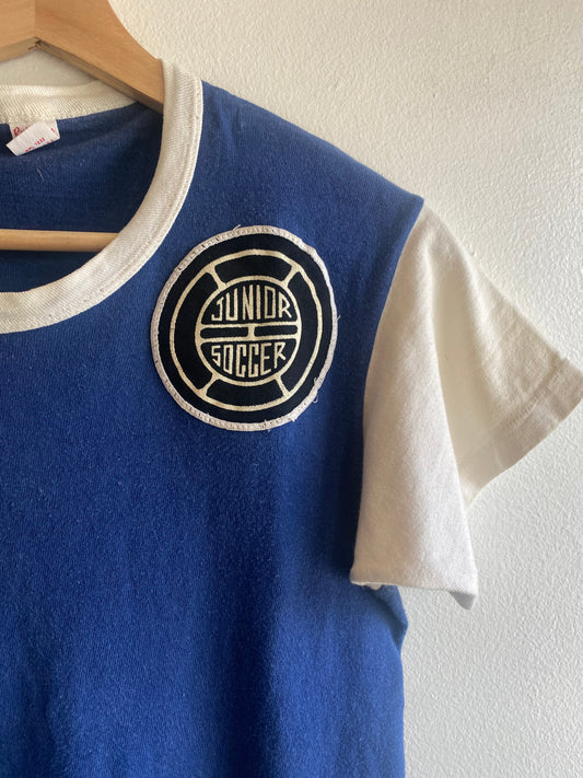 Vintage 1960’s Junior Soccer Two-Tone Jersey T-Shirt