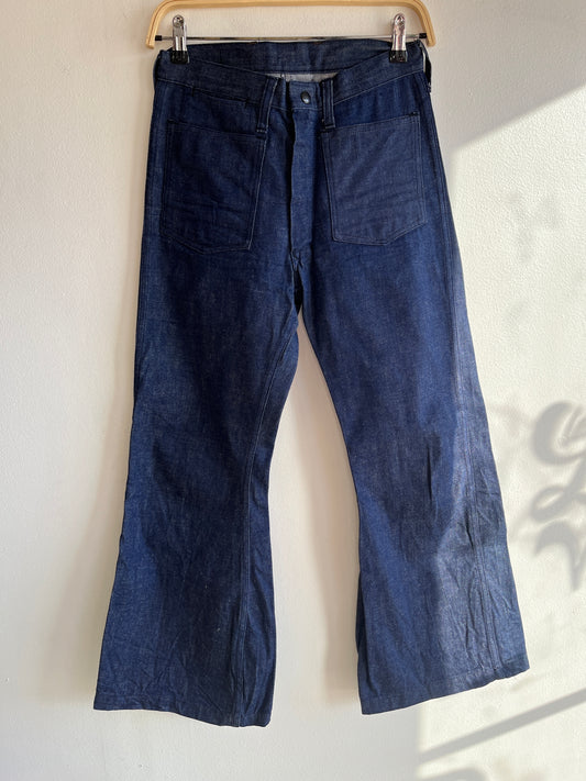 Vintage 1960/70’s Naval Denim Dungarees - La Lovely Vintage 
