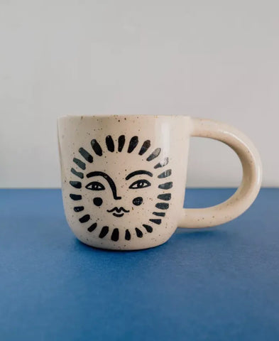 In August Company- Sun Face Large Mug