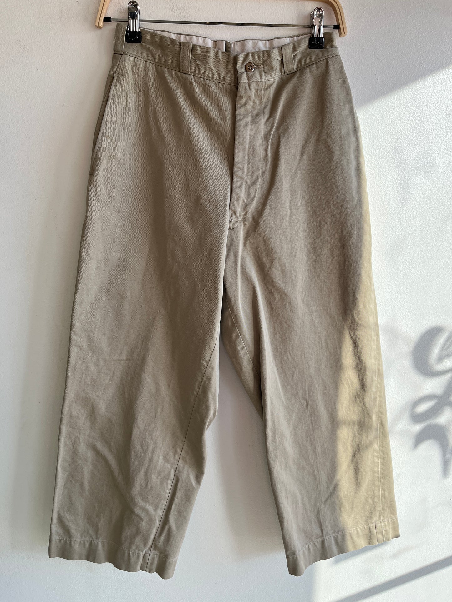 Vintage 1950’s Military Khaki Work Pants