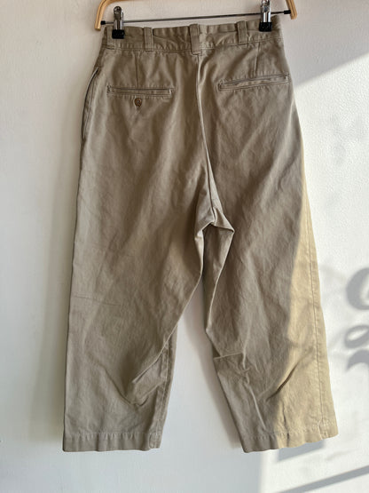Vintage 1950’s Military Khaki Work Pants