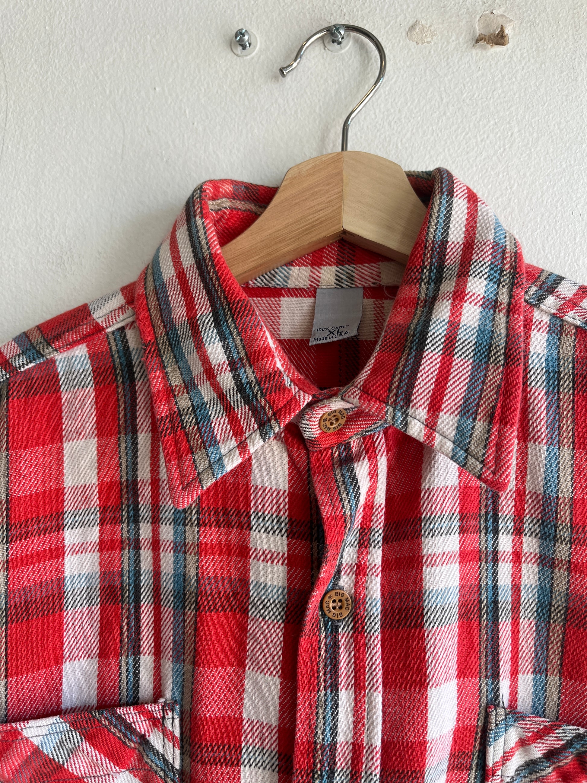 Vintage 1980’s Big Mac Cotton Flannel Shirt - La Lovely Vintage 