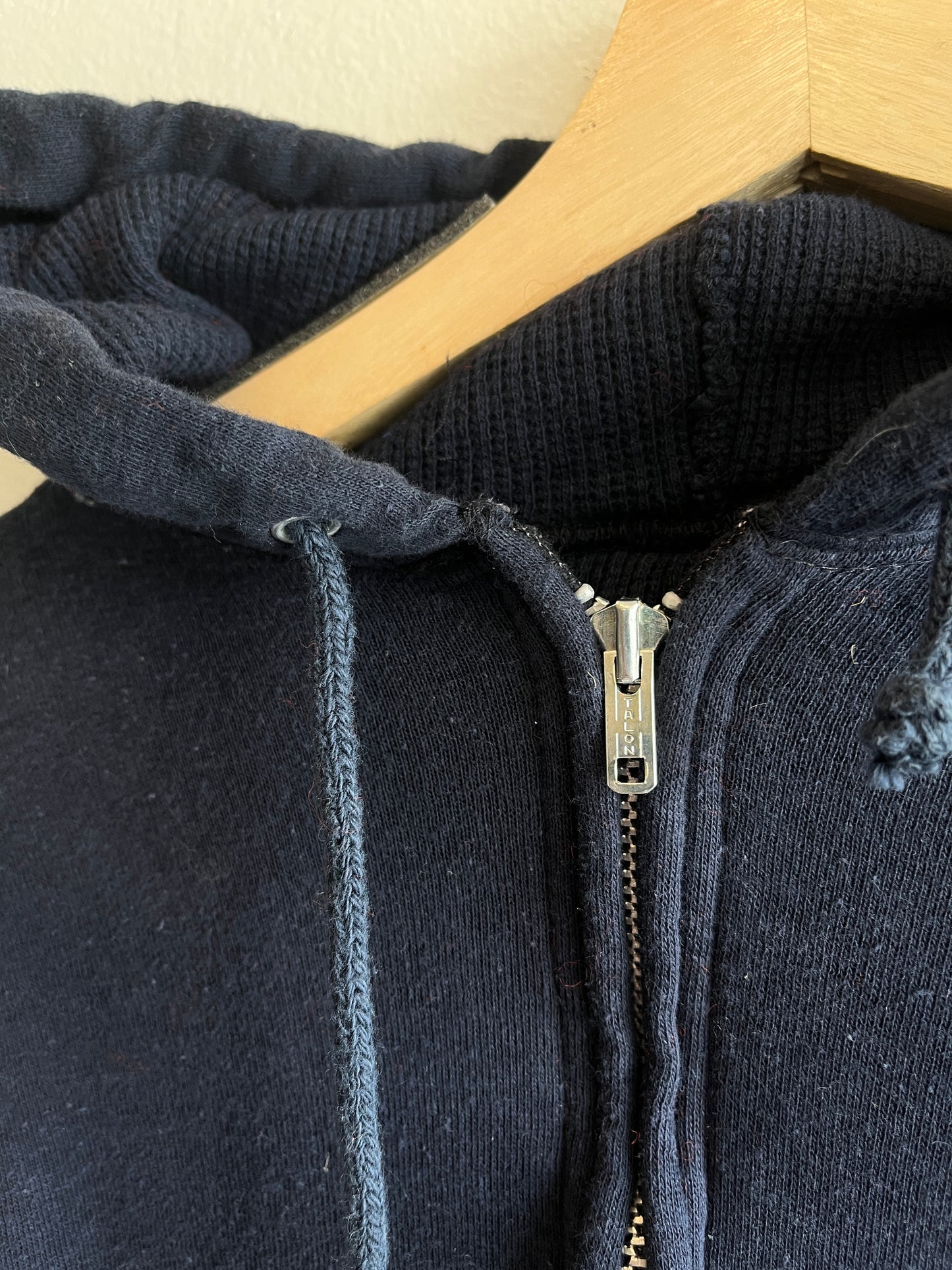 Vintage 1960/1970’s Thermal-Lined Hooded Sweatshirt