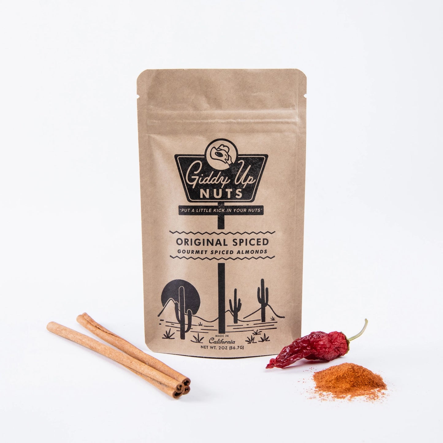 Giddy Up Nuts - Gourmet Spiced Almonds
