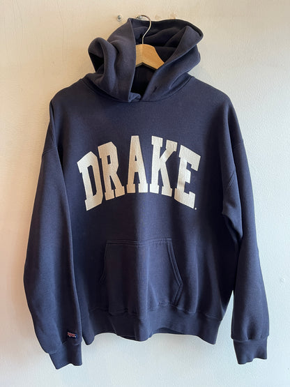 Vintage 1990’s Drake University Hooded Sweatshirt