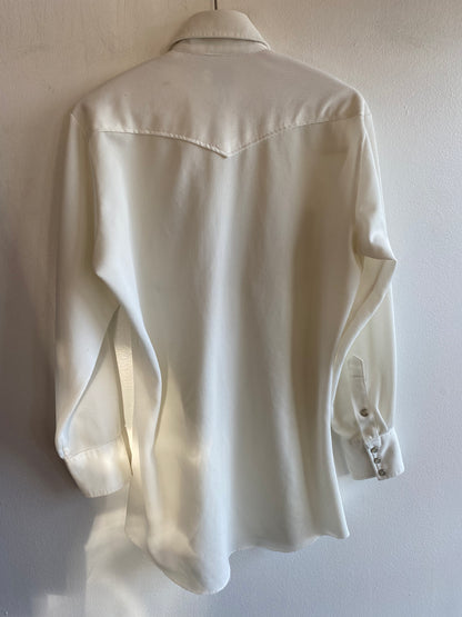 Vintage 1970’s H bar C Ribbed Pearl Snap Shirt
