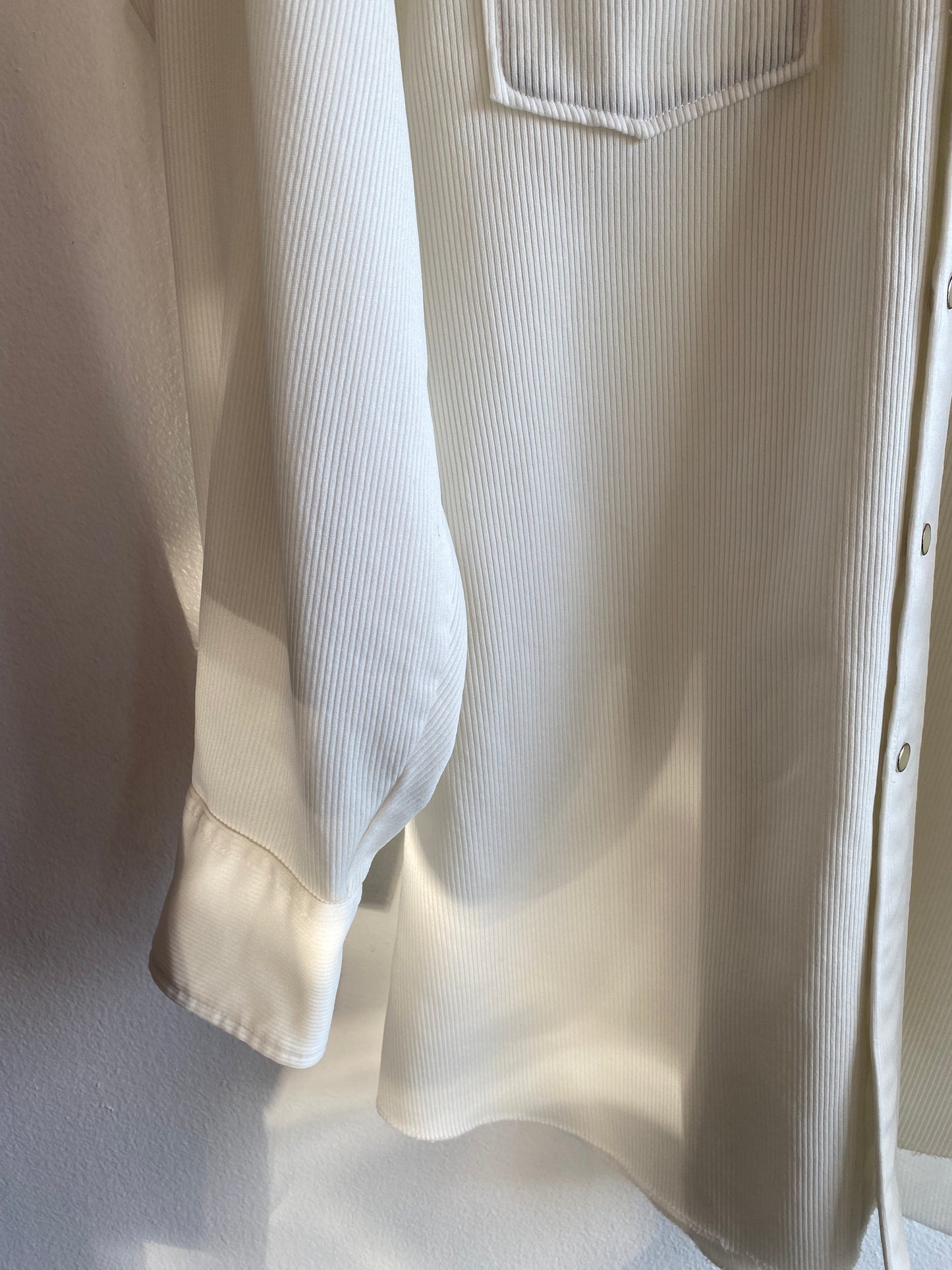 Vintage 1970’s H bar C Ribbed Pearl Snap Shirt