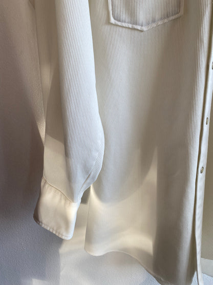 Vintage 1970’s H bar C Ribbed Pearl Snap Shirt