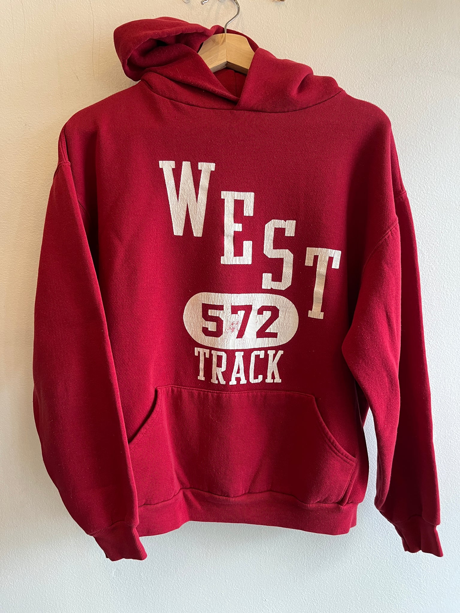 Vintage 1980/90’s West Track Hooded Sweatshirt