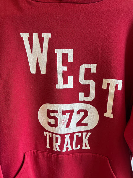 Vintage 1980/90’s West Track Hooded Sweatshirt
