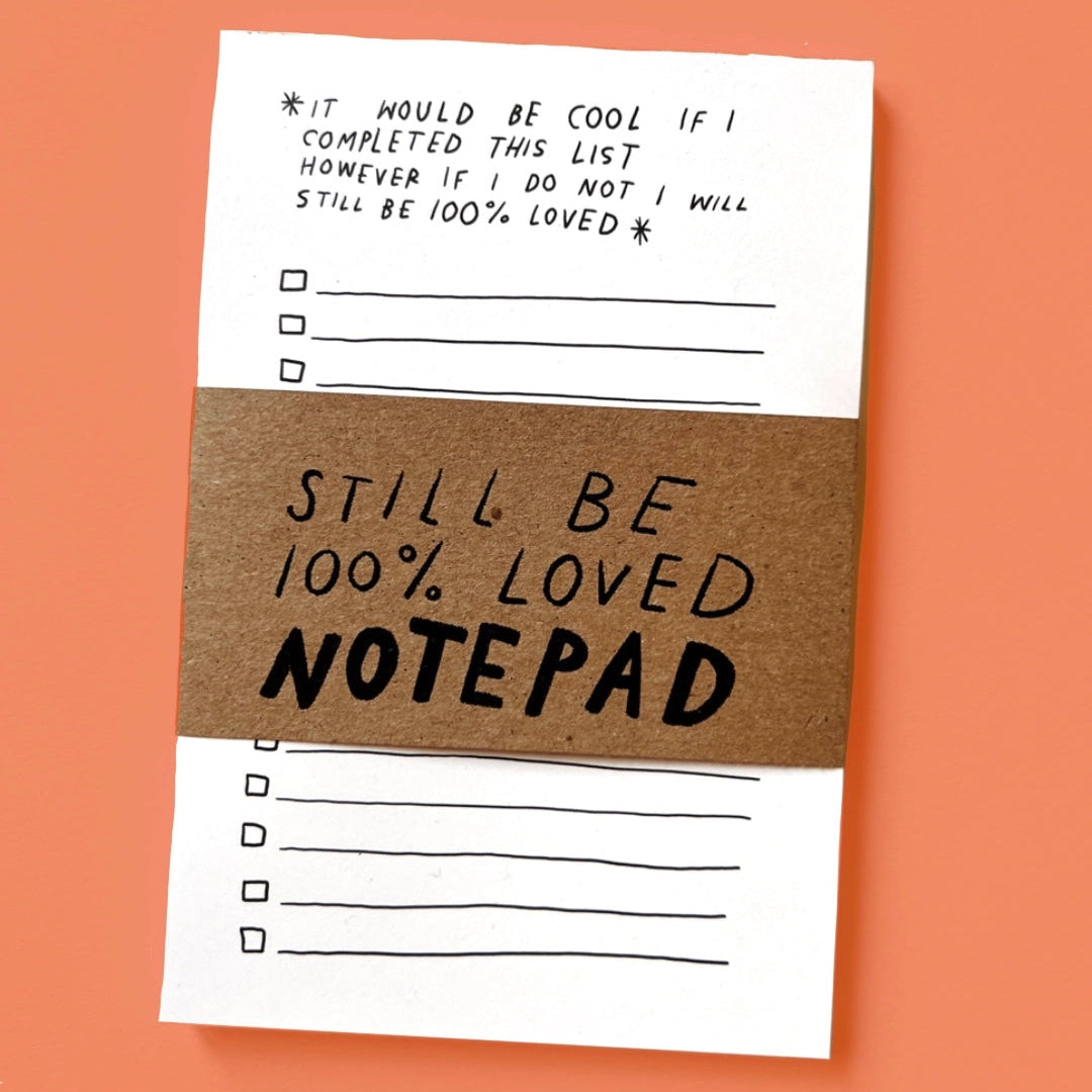 Rani Ban Co. - “Still be Loved” to-do Notepad - La Lovely Vintage 