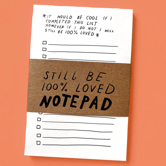 Rani Ban Co. - “Still be Loved” to-do Notepad - La Lovely Vintage 
