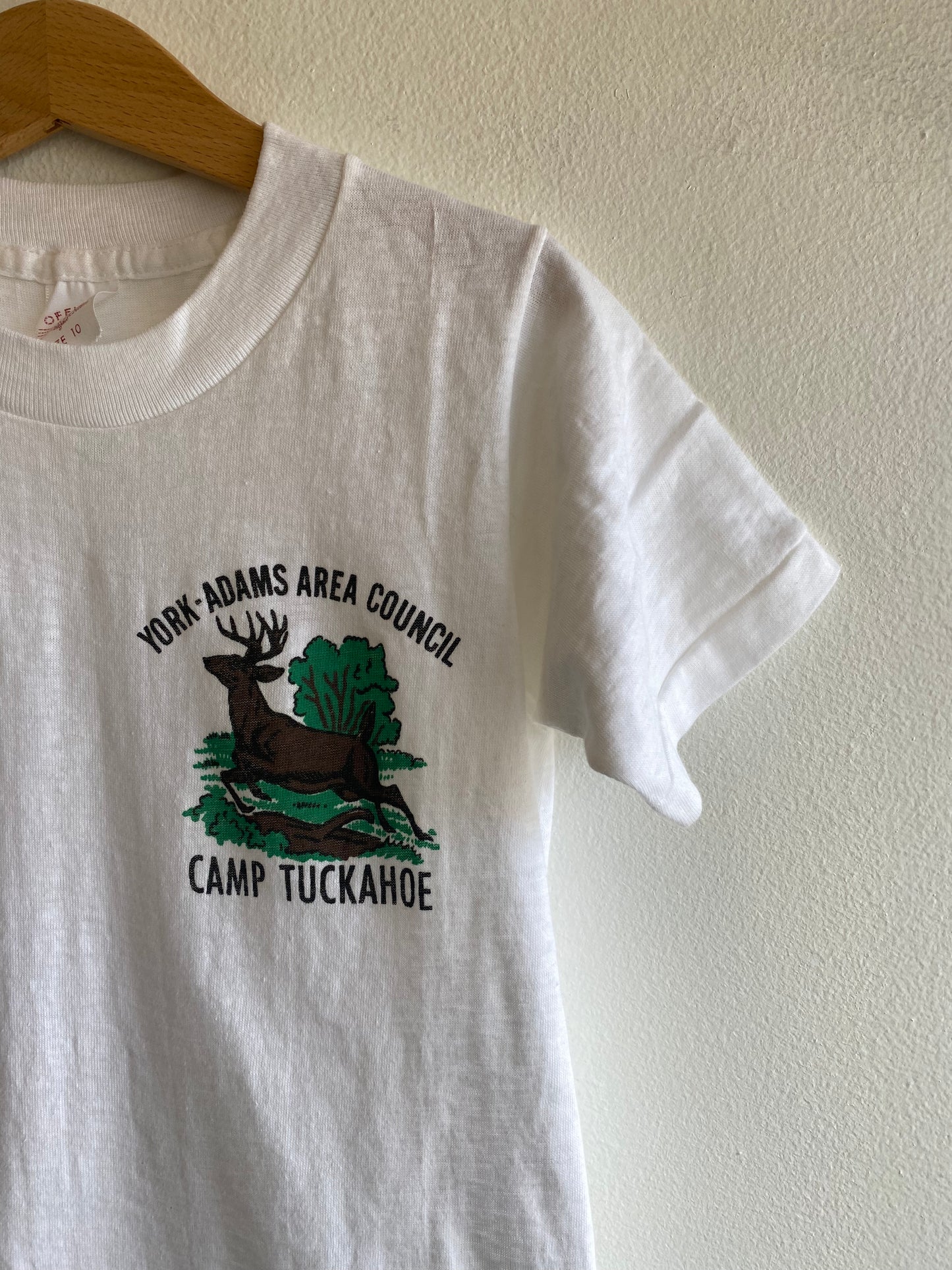 Vintage 1950’s Camp Tuckahoe Boy Scouts T-Shirt