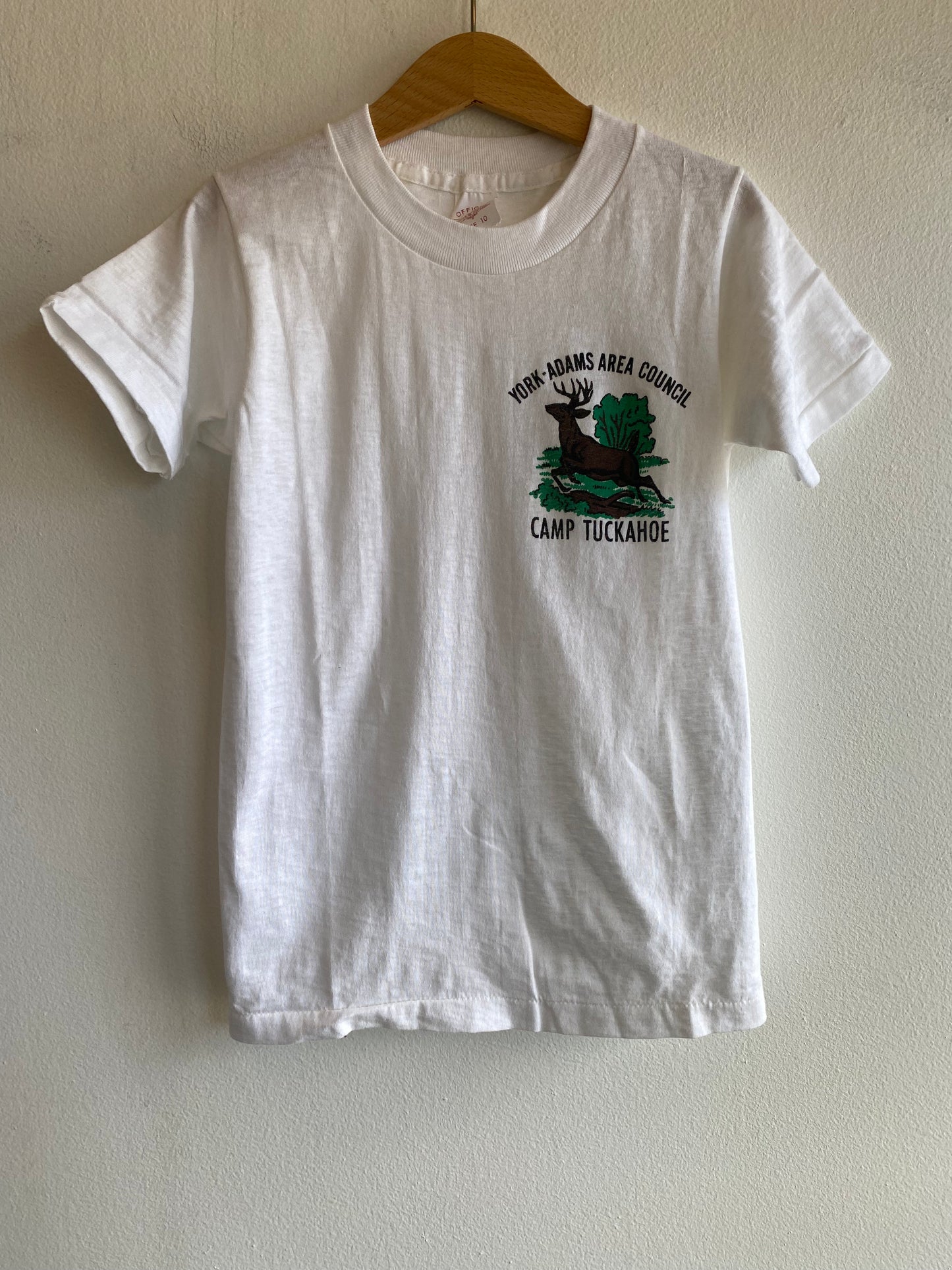 Vintage 1950’s Camp Tuckahoe Boy Scouts T-Shirt