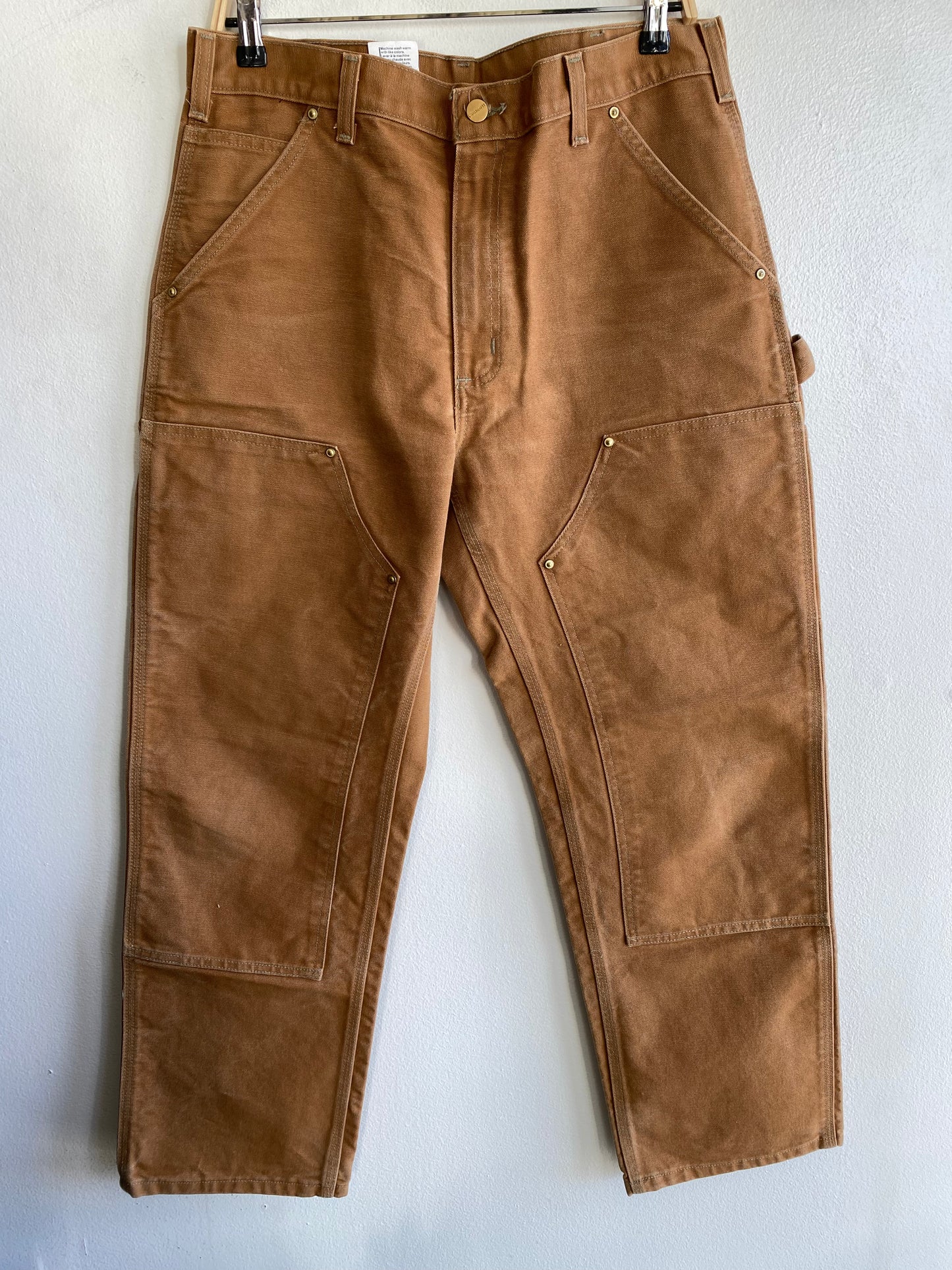 Vintage Y2K Carhartt Double Knee Canvas Work Pants