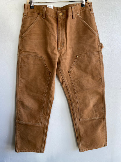Vintage Y2K Carhartt Double Knee Canvas Work Pants