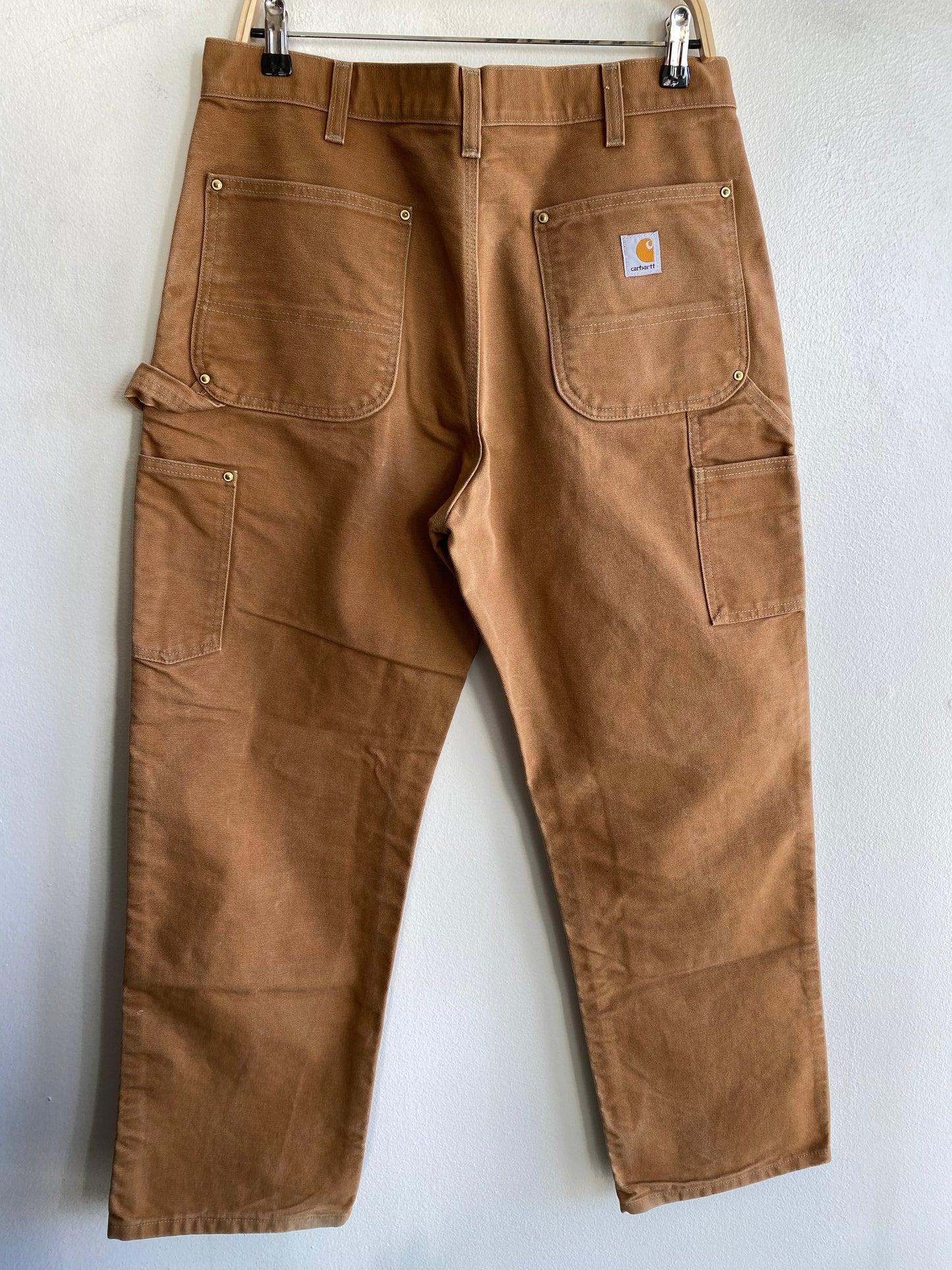 Vintage Y2K Carhartt Double Knee Canvas Work Pants