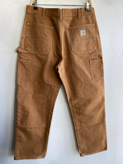 Vintage Y2K Carhartt Double Knee Canvas Work Pants
