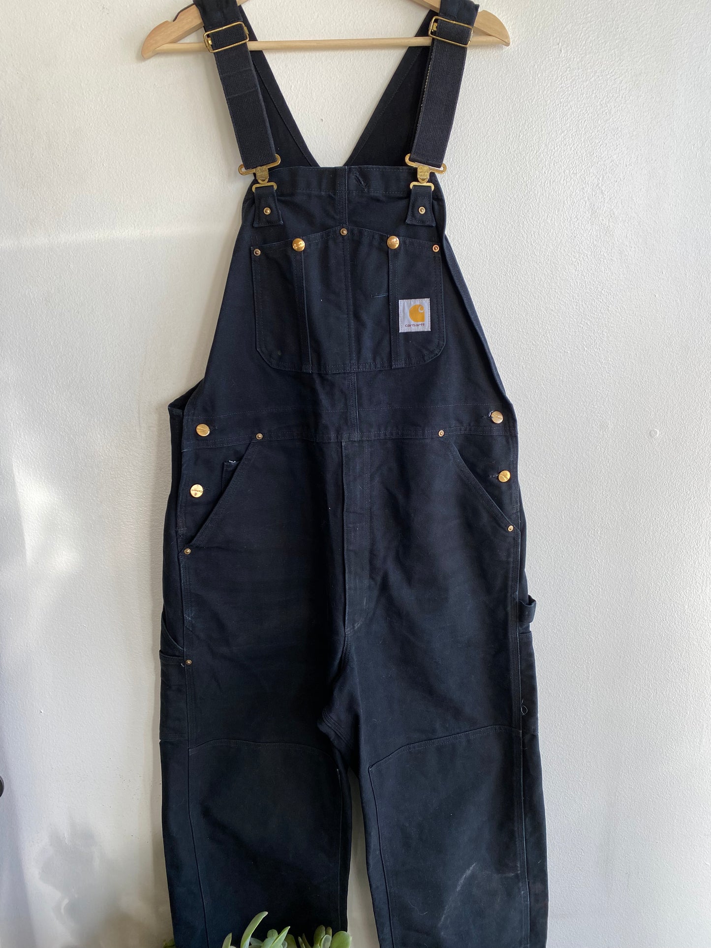 Vintage 1990’s Carhartt Double Knee Canvas Overalls