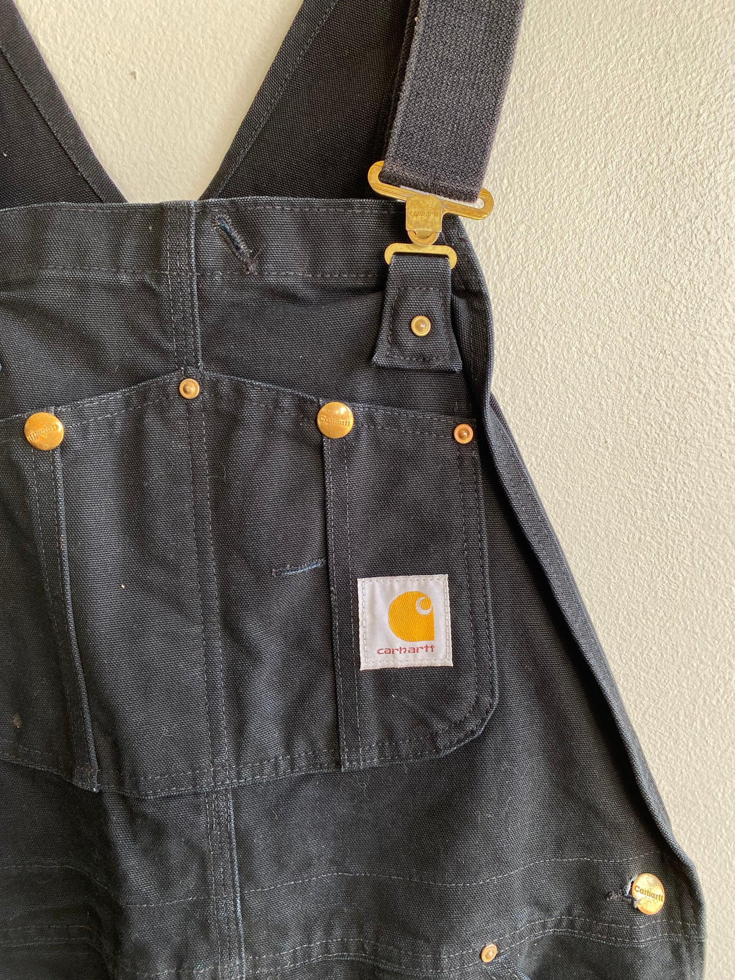 Vintage 1990’s Carhartt Double Knee Canvas Overalls