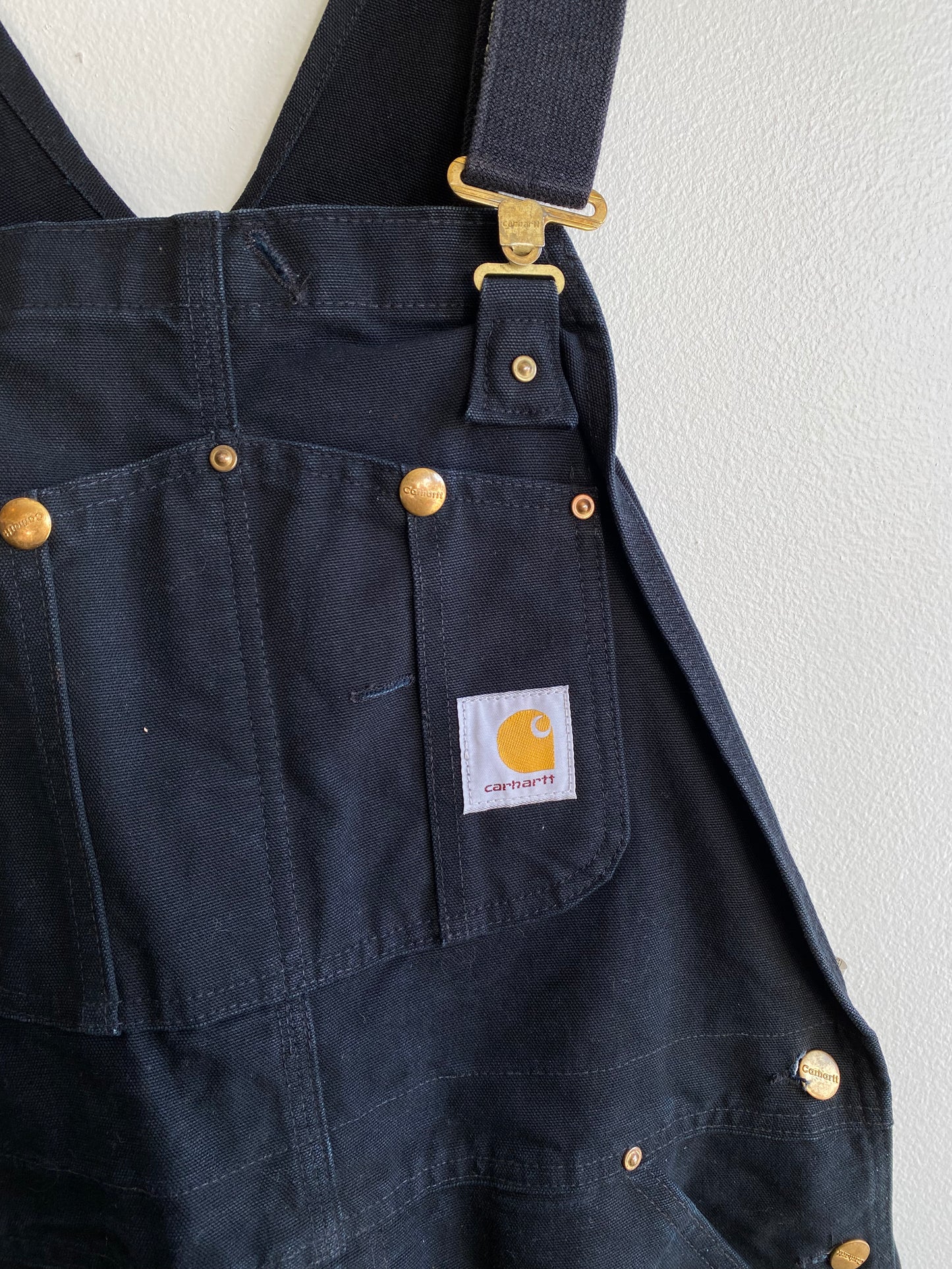 Vintage 1990’s Carhartt Double Knee Canvas Overalls