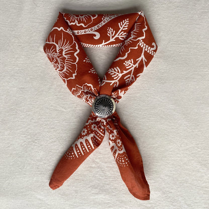 Last Chance Textiles - Concho Scarf/Bandana Slide - La Lovely Vintage 