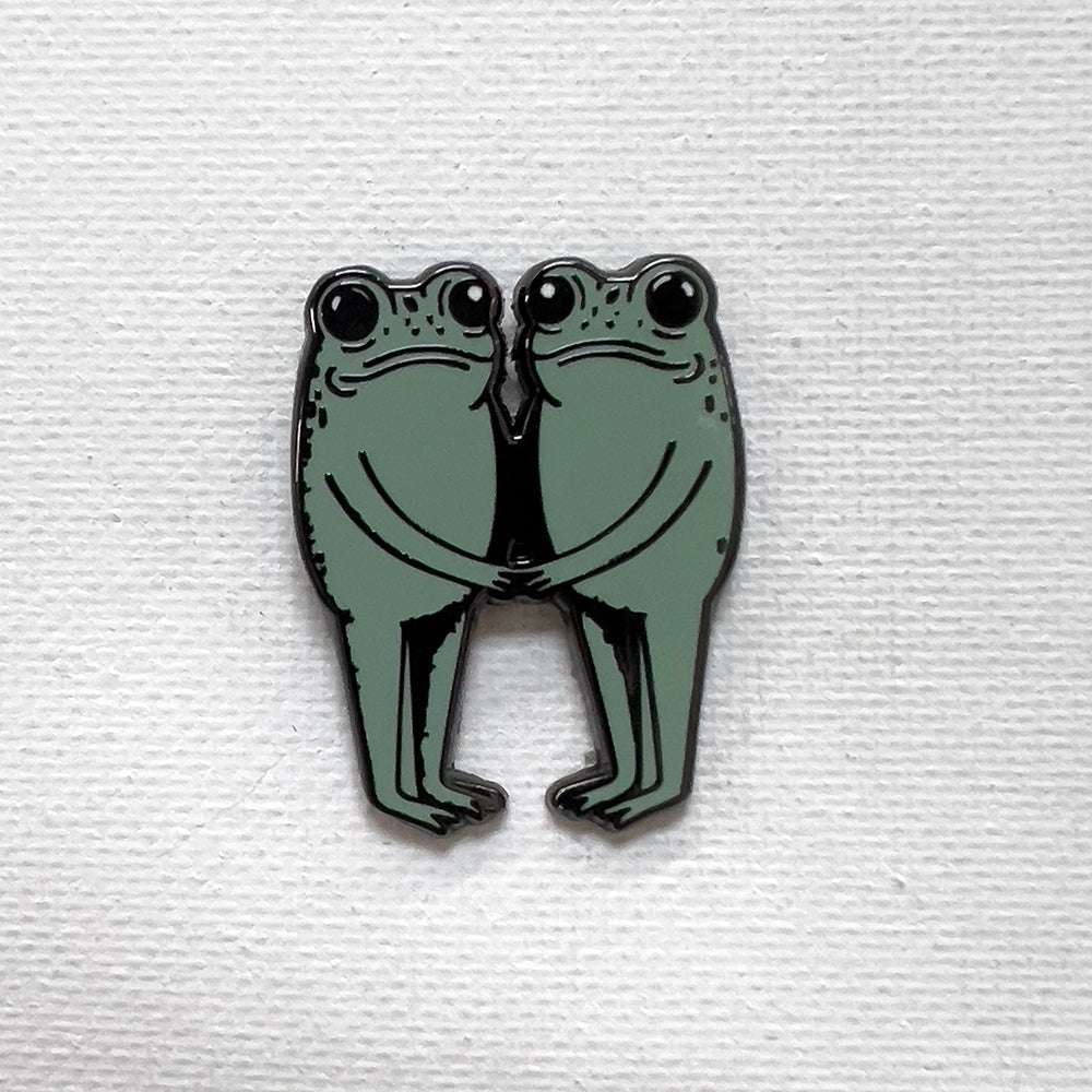 Strike Gently - Enamel Pin - La Lovely Vintage 