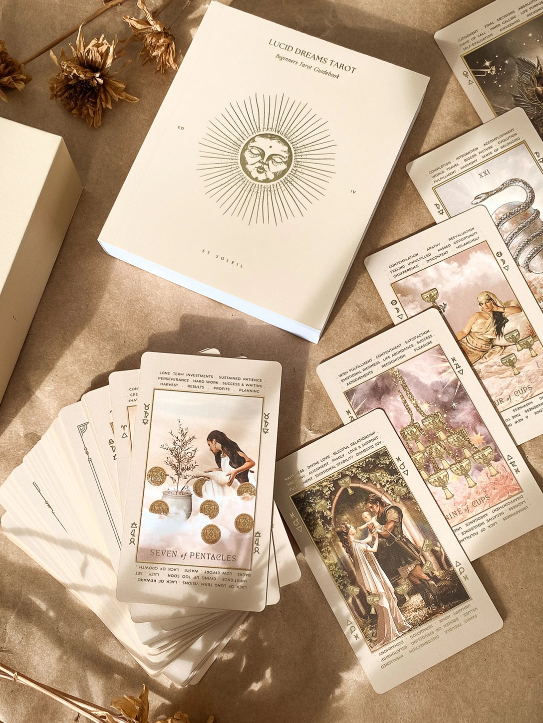 Lucid Dreams - Beginners Tarot Deck • Edition Iv - La Lovely Vintage 