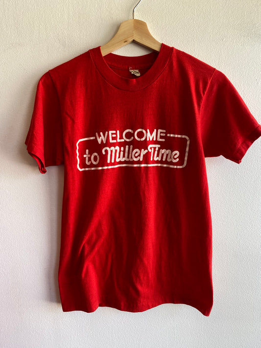Vintage 1980’s “Miller Time” T-Shirt