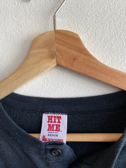 Vintage 1980’s Harley Davidson Henley Sweatshirt