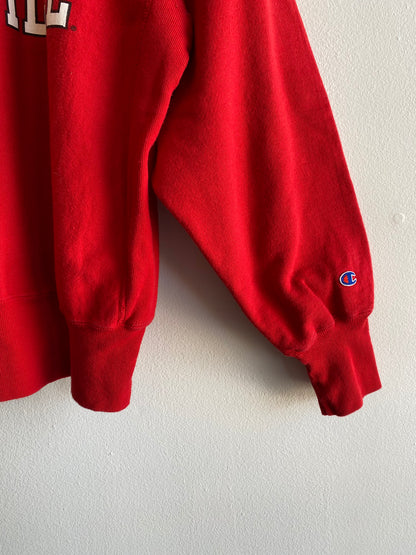 Vintage 1990’s Champion University of Louisville Reverse Weave Crewneck Sweatshirt
