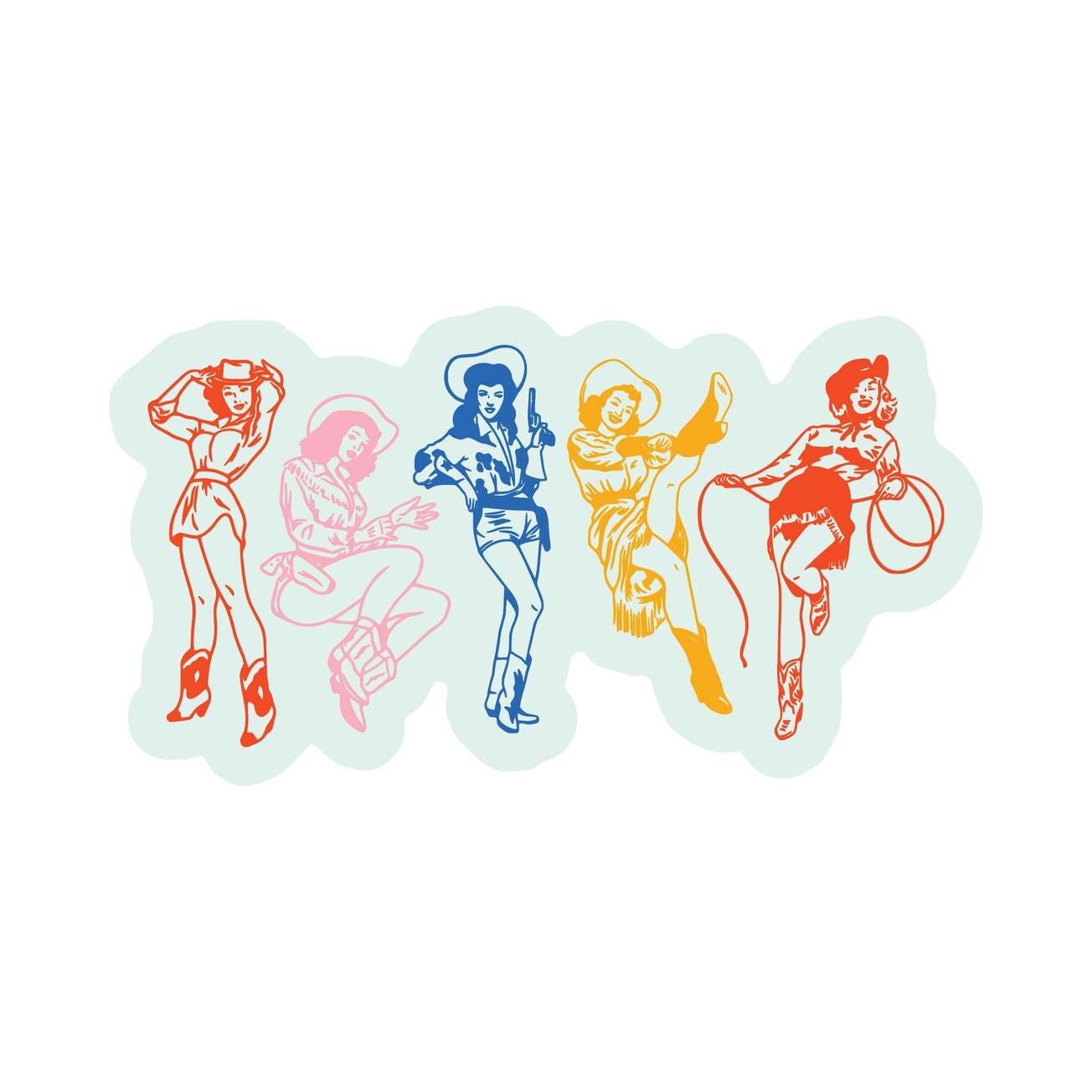 Juju and Moxie Stickers - La Lovely Vintage 