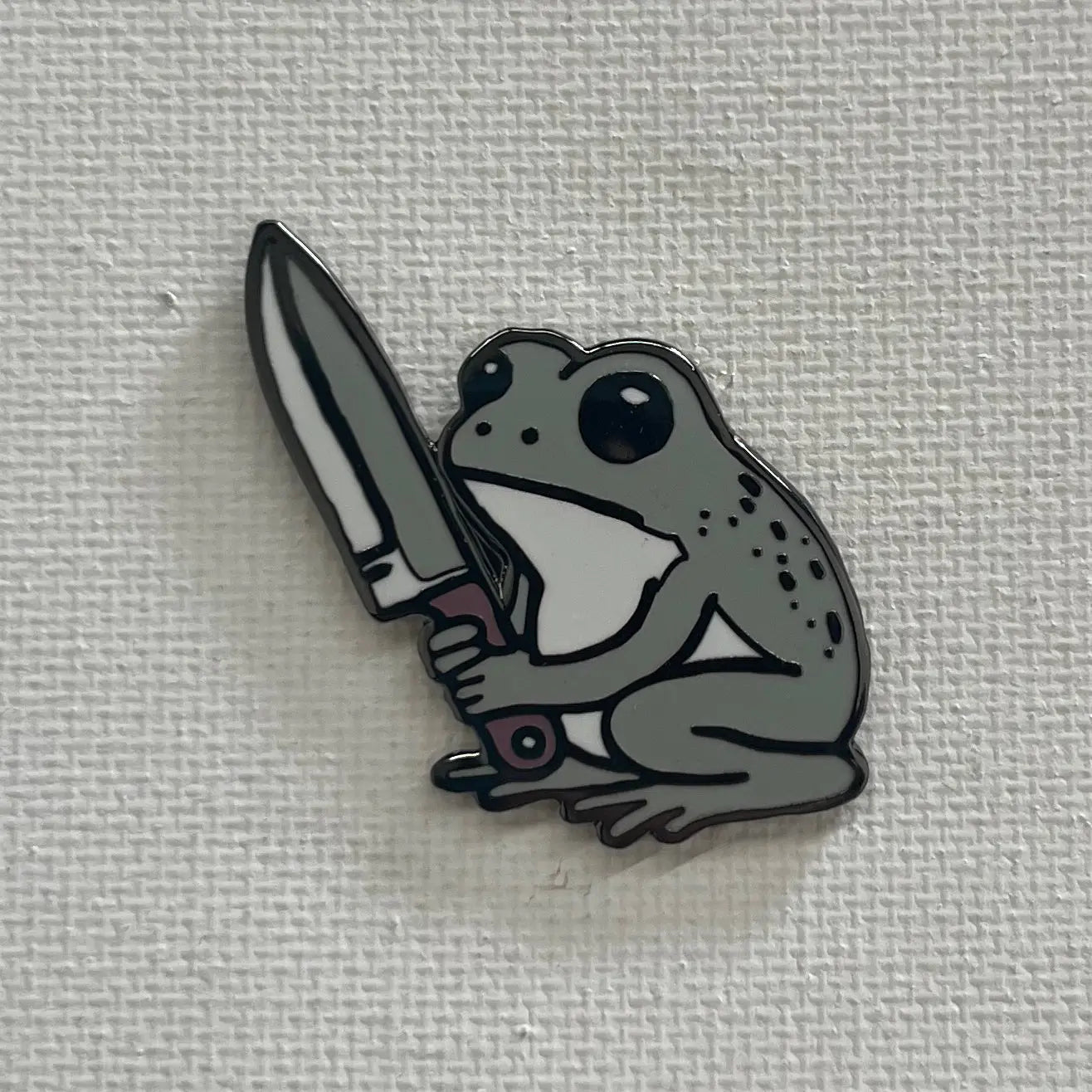 Strike Gently - Enamel Pin - La Lovely Vintage 