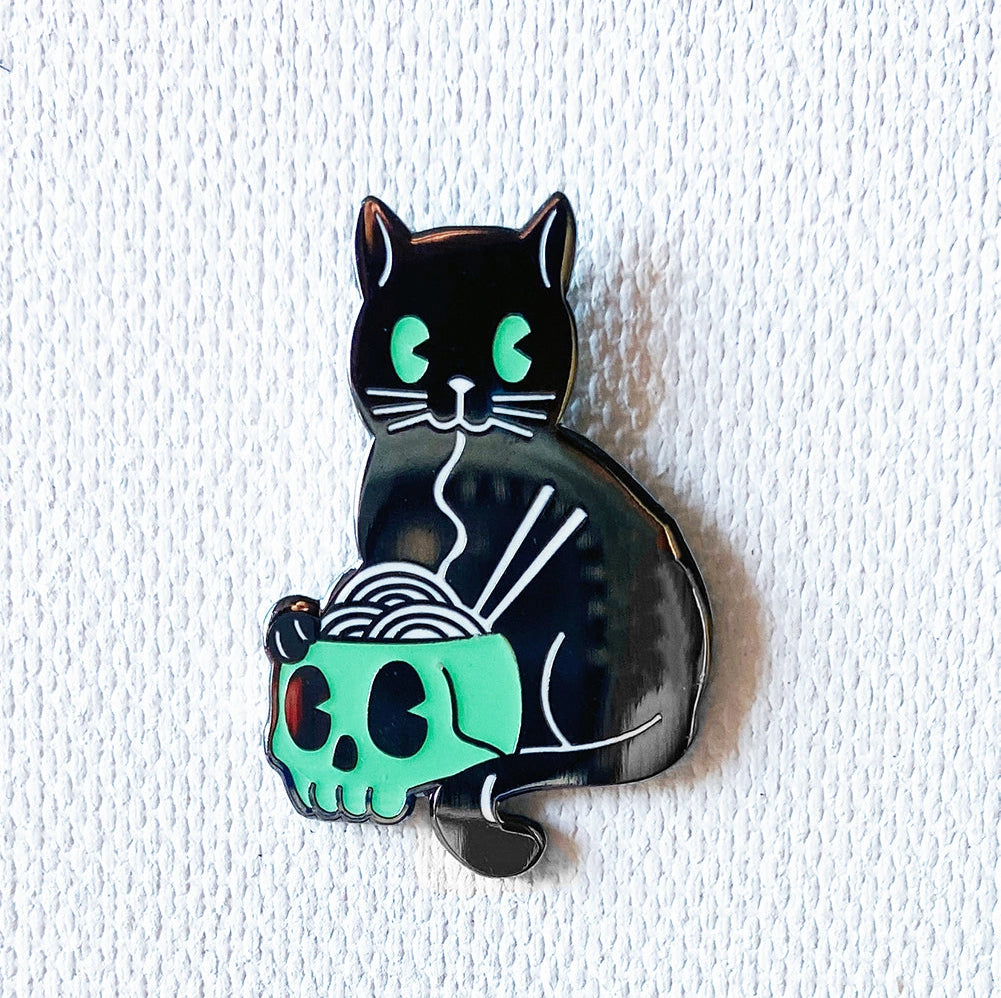 Strike Gently - Enamel Pin - La Lovely Vintage 