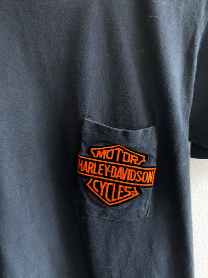Vintage 1970/80’s Harley Davidson Pocket T-Shirt - La Lovely Vintage 