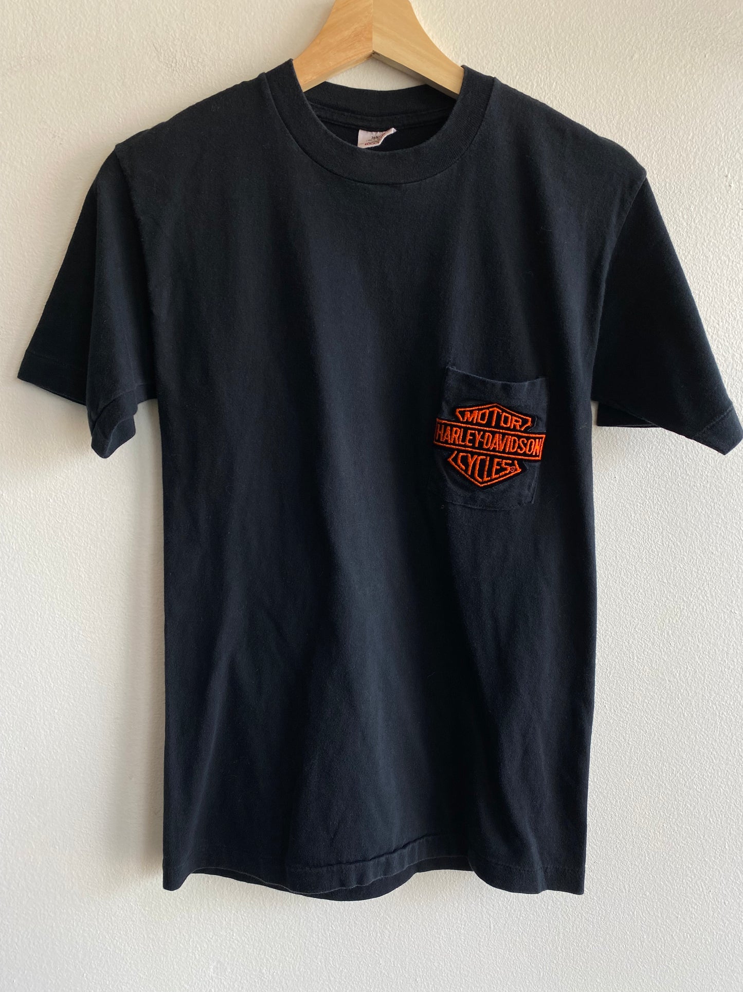 Vintage 1970/80’s Harley Davidson Pocket T-Shirt - La Lovely Vintage 