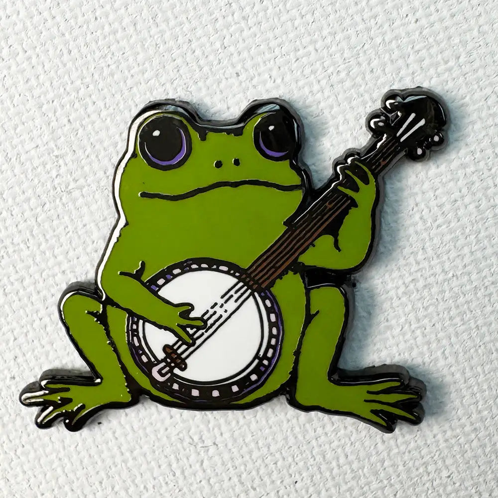 Strike Gently - Enamel Pin - La Lovely Vintage 