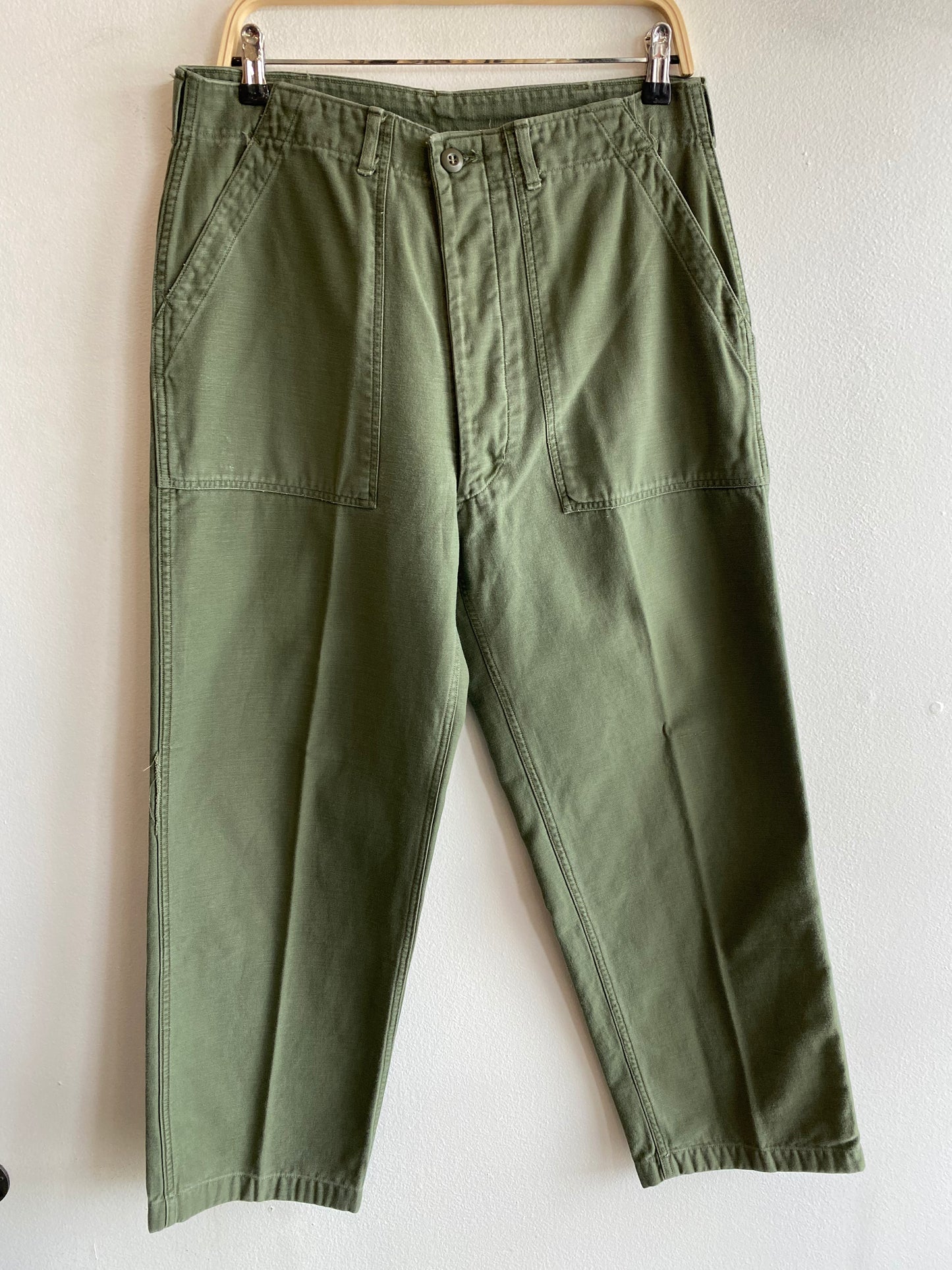 Vintage 1970’s OG-107 Cotton Sateen Military Fatigues