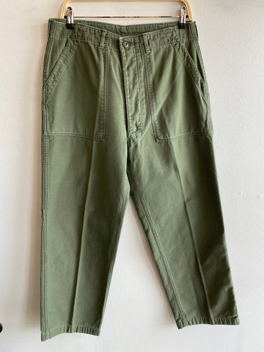 Vintage 1970’s OG-107 Cotton Sateen Military Fatigues