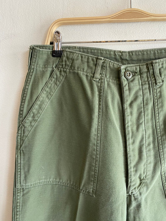 Vintage 1970’s OG-107 Cotton Sateen Military Fatigues