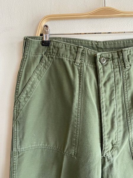 Vintage 1970’s OG-107 Cotton Sateen Military Fatigues