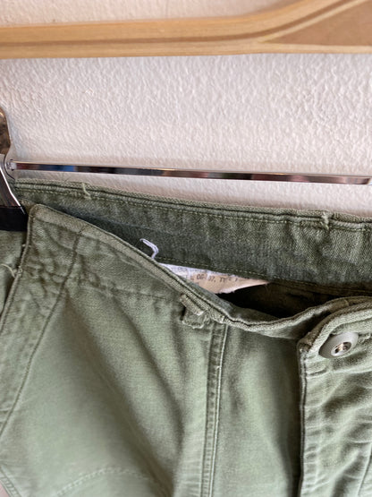Vintage 1970’s OG-107 Cotton Sateen Military Fatigues