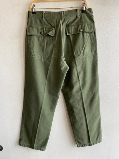 Vintage 1970’s OG-107 Cotton Sateen Military Fatigues