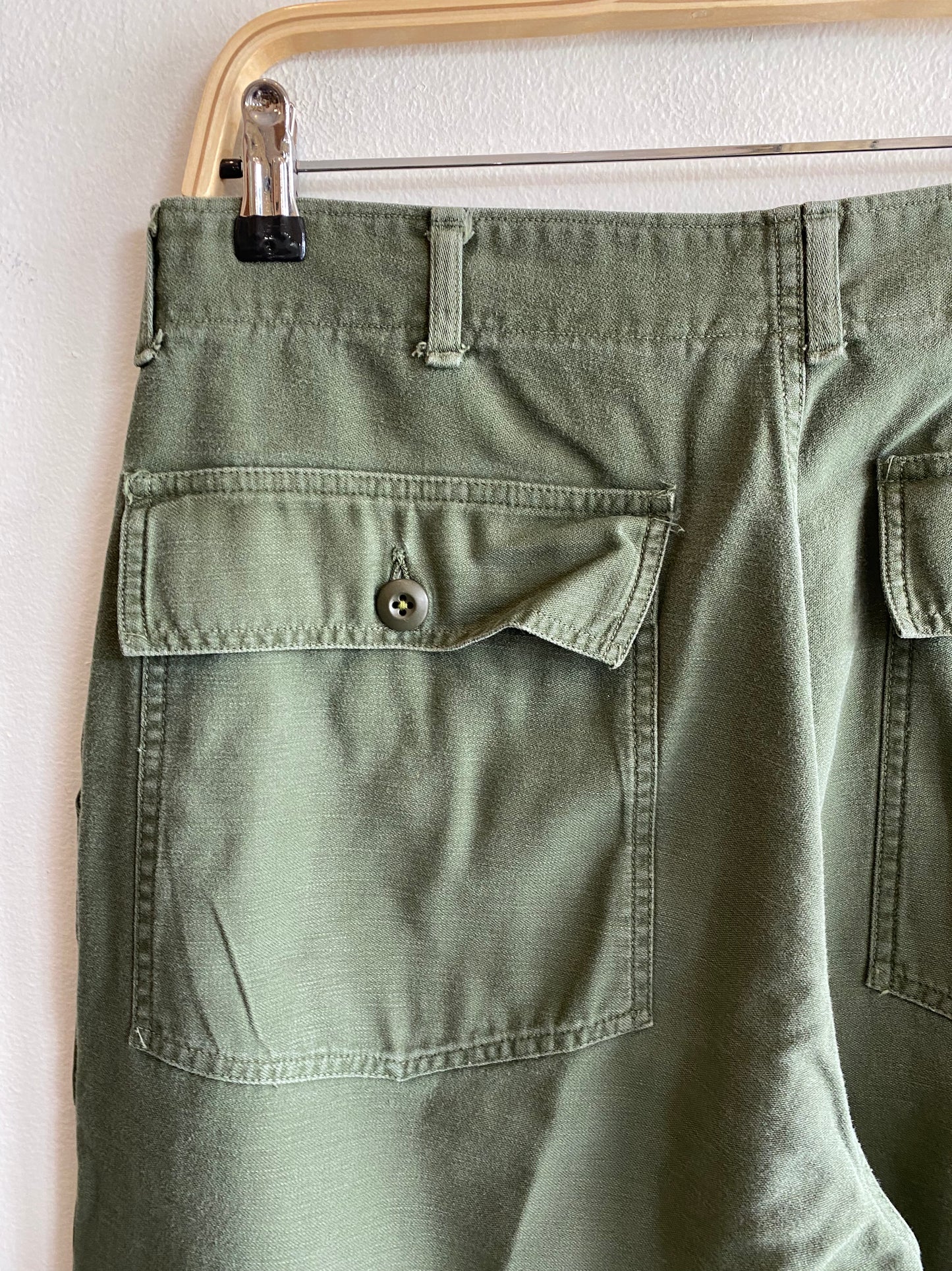 Vintage 1970’s OG-107 Cotton Sateen Military Fatigues