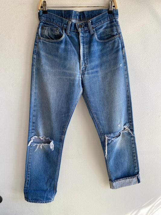 Vintage 1970’s Levi’s 505 Selvedge Denim Jeans