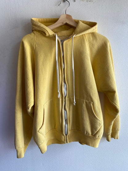 Vintage 1970’s European Zip-Up Hooded Sweatshirt