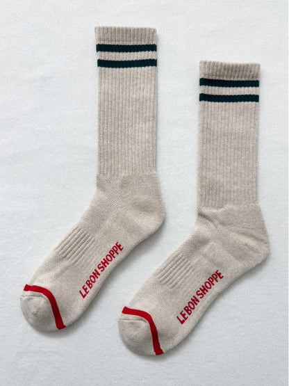 Le Bon Shoppe -Boyfriend Socks Extended - La Lovely Vintage 