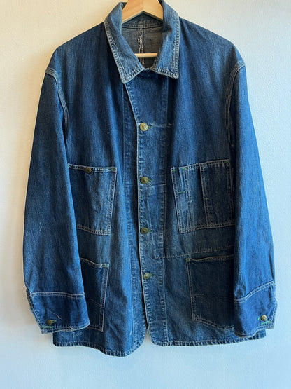 Vintage 1940’s OshKosh B’Gosh Denim Chore Coat