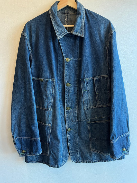 Vintage 1940’s OshKosh B’Gosh Denim Chore Coat