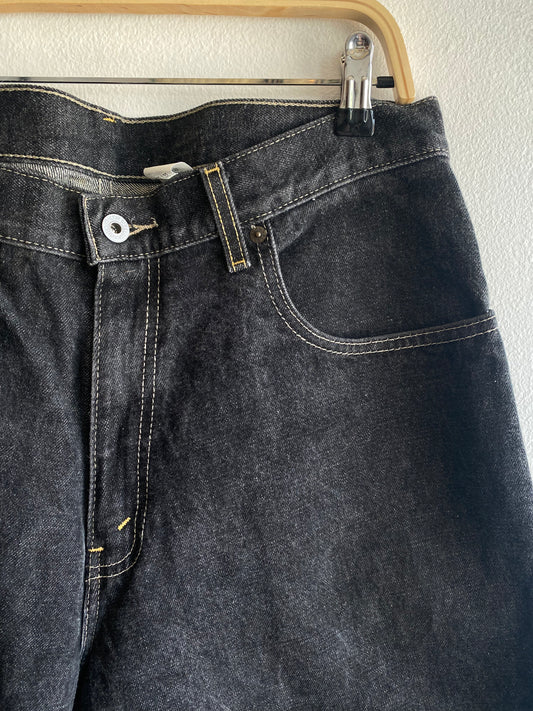 Vintage 1990’s Levi’s Dry Goods 595 Black Denim Jeans